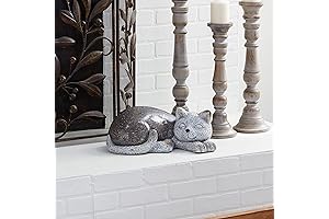 Deco Polystone Outdoor Cat Garden Statue Figurines