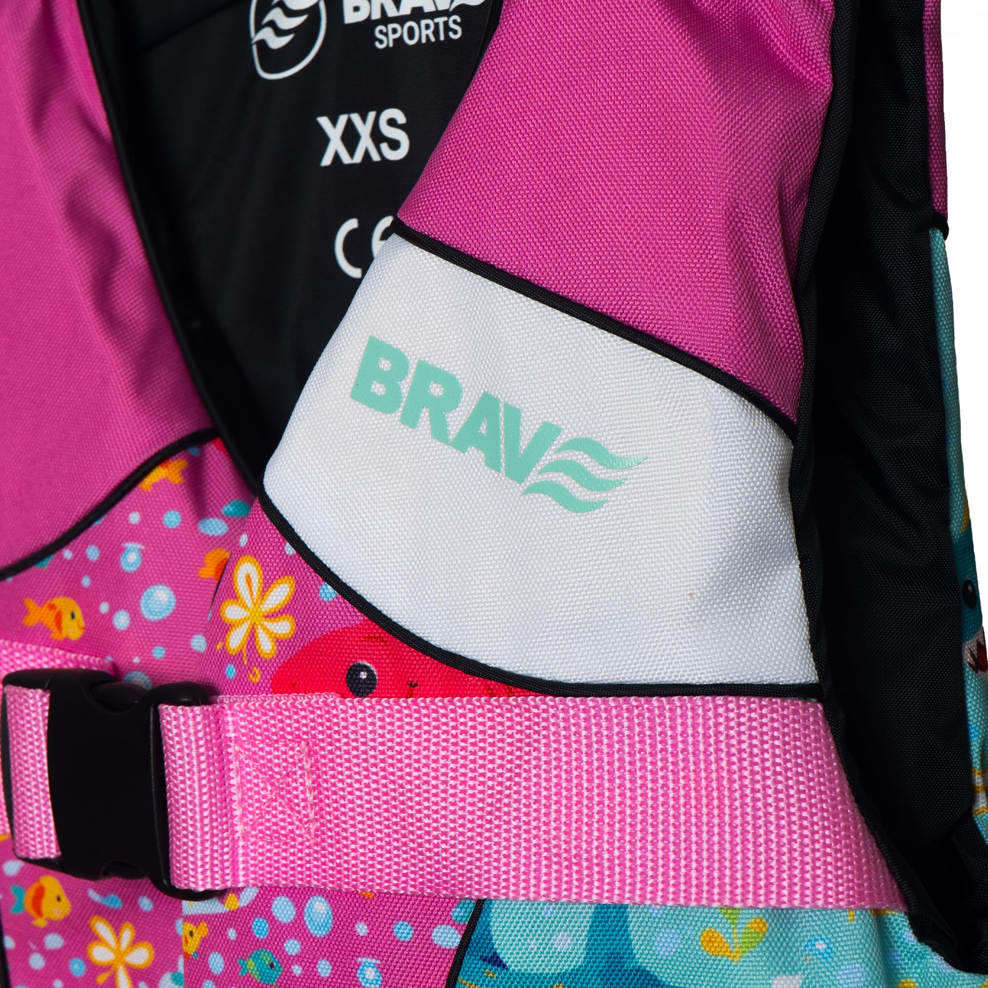 Chaleco Ayuda a la Flotabilidad Niños 50N Certificado – Flotador Infantil Playa, Piscina, Kayak y Barco – Nylon Resistente + PVC – 3 Cintas