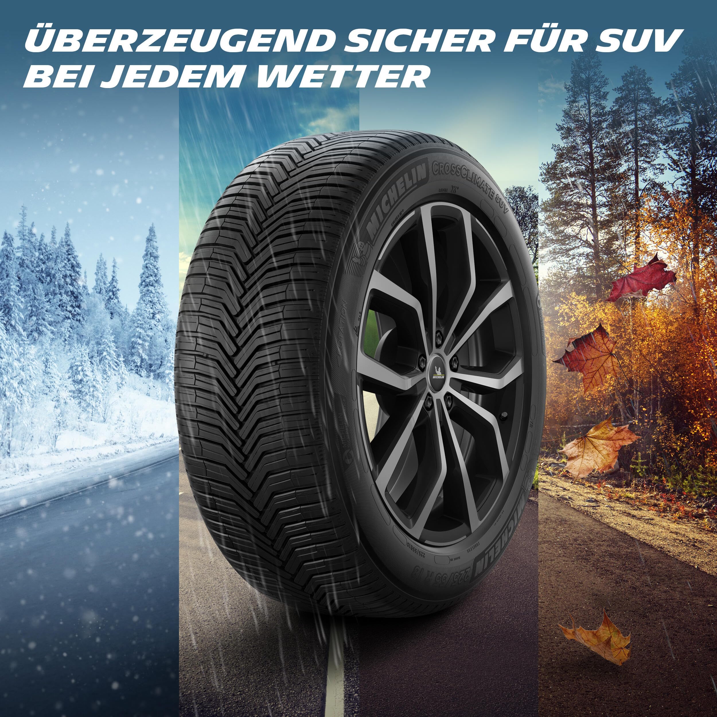 Reifen Allwetter Michelin CROSSCLIMATE SUV 235/60R18 107V XL SUV MO
