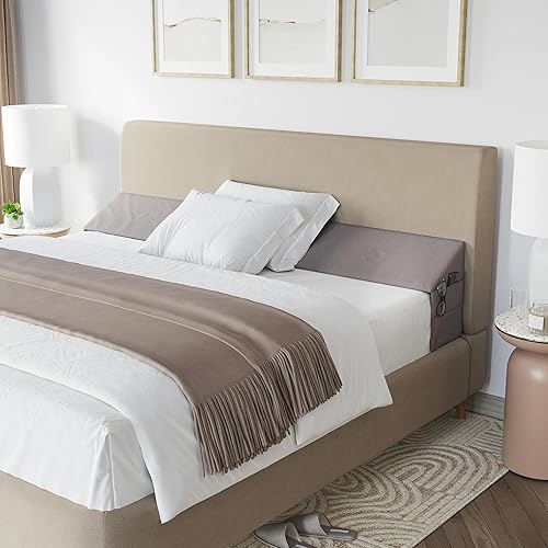 Miniatura 6 de Almohada de cuña para cabecero de cama King  Almohada de cabecera tamaño 76 x 10 x 6  Almohada larga para relleno de espacio de cuña de cama con