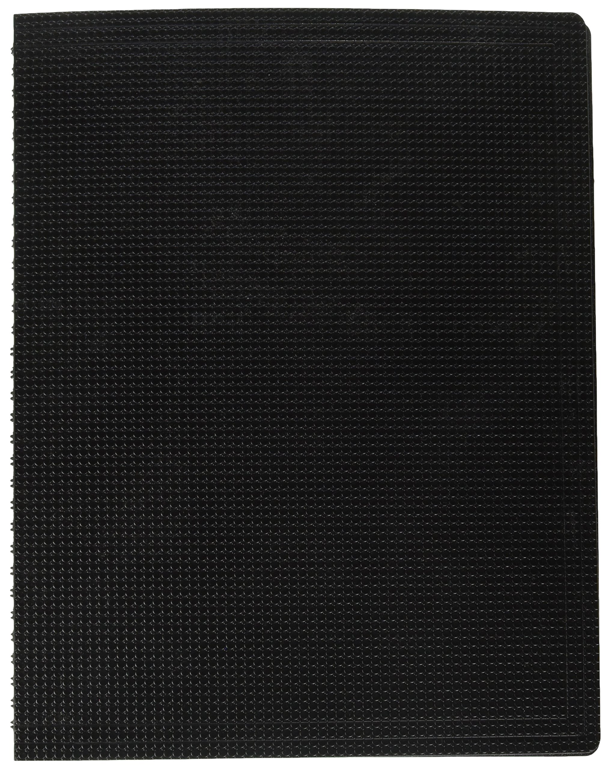 BluelineDuraflex Poly Notebook, Black, 11 x 8.5 inches, 160 Pages (B41.81)