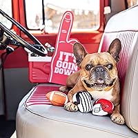 Vista 3 de Fringe Studio - Juguete de peluche para perro, 9 yardas, juego de 3 piezas, colección Pet Shop (289559)