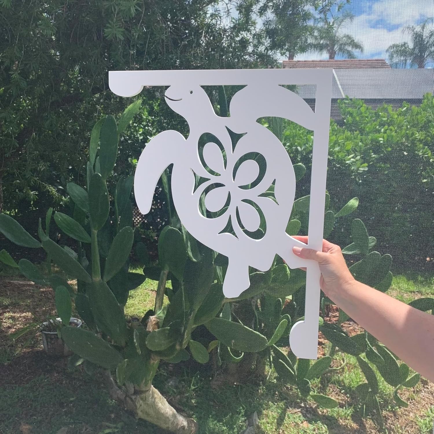 Turtle Tattoo Style Mailbox Bracket. Large. Long Lasting & Fabulous!