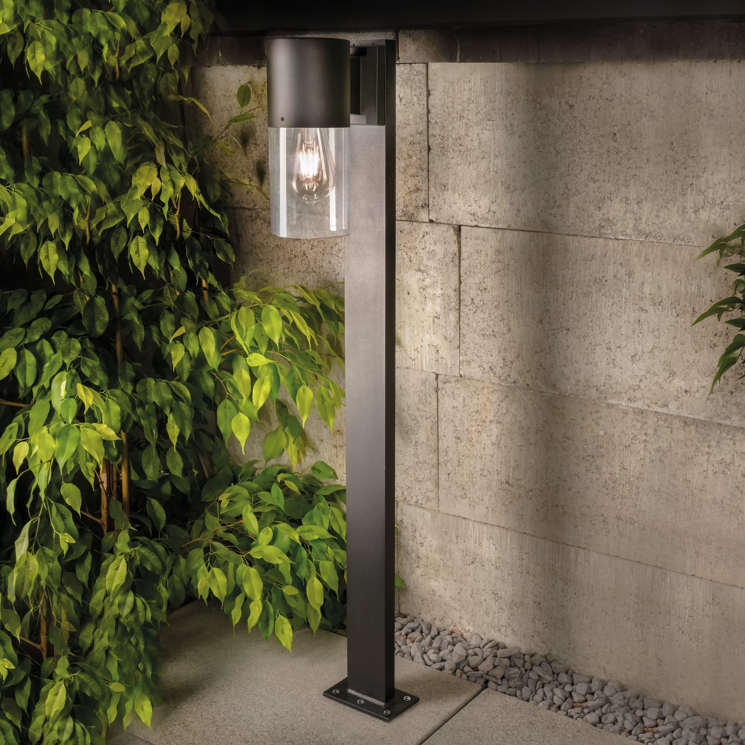 Esotec Solar Wegeleuchte Wegeleuchte außen Viola LED Standleuchte 102709