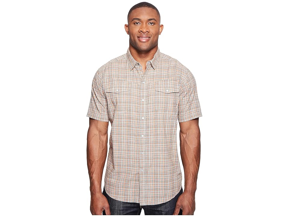 

Columbia Big Tall Leadville Ridge Short Sleeve Shirt (Valencia Plaid) Men's Short Sleeve Button Up