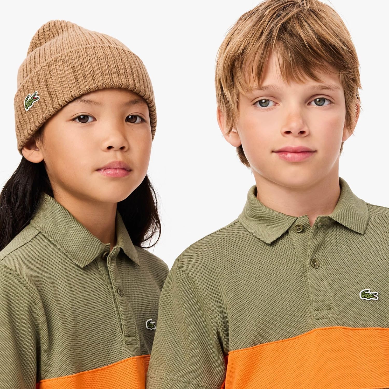 Lacoste Boys Contrast Stripe and Branding Polo Shirt - Image 3