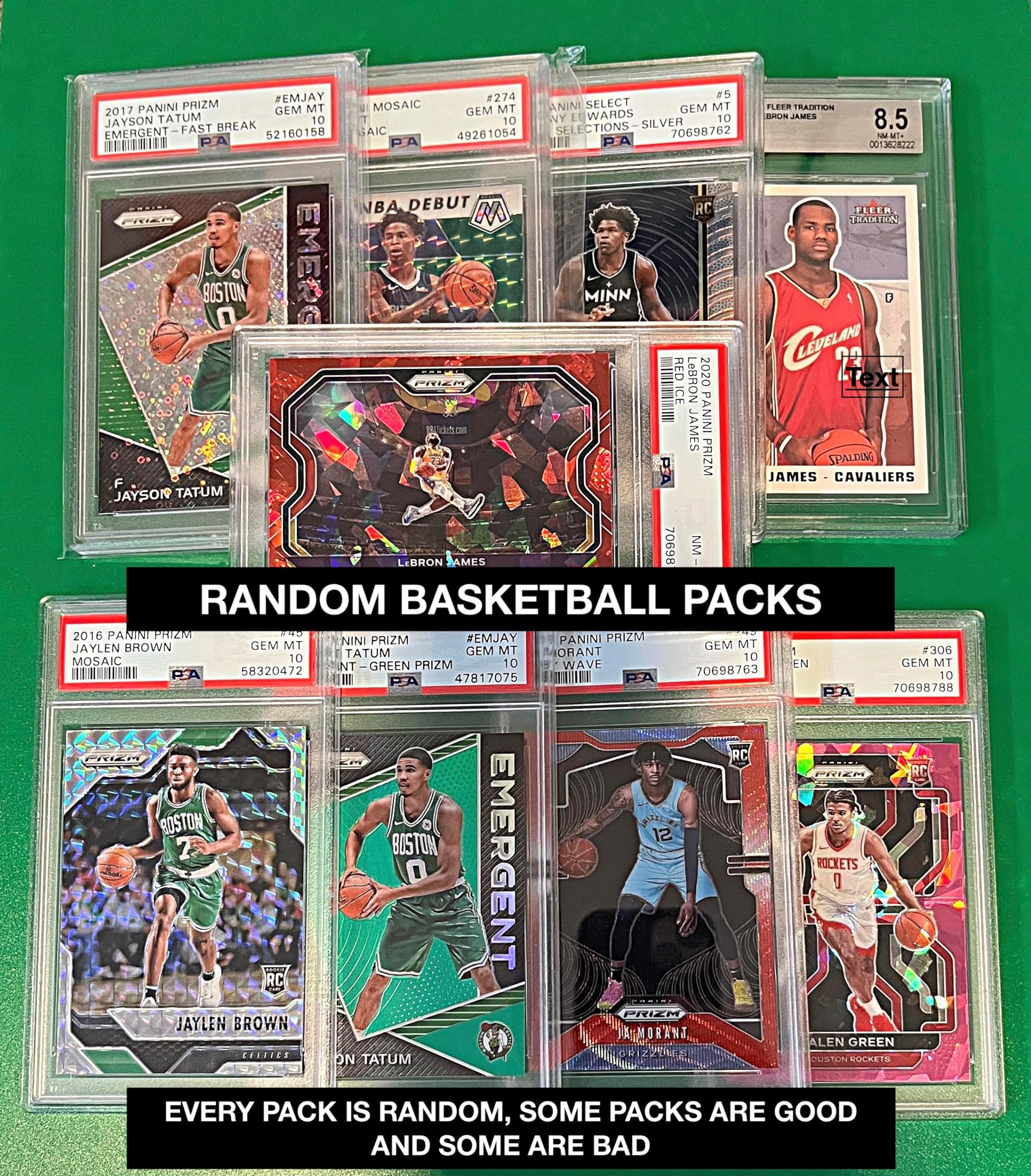 Basketball Cards Hot Pack - 15 Cards - 5 Rookies - Look for Autos - Mem - 1/1