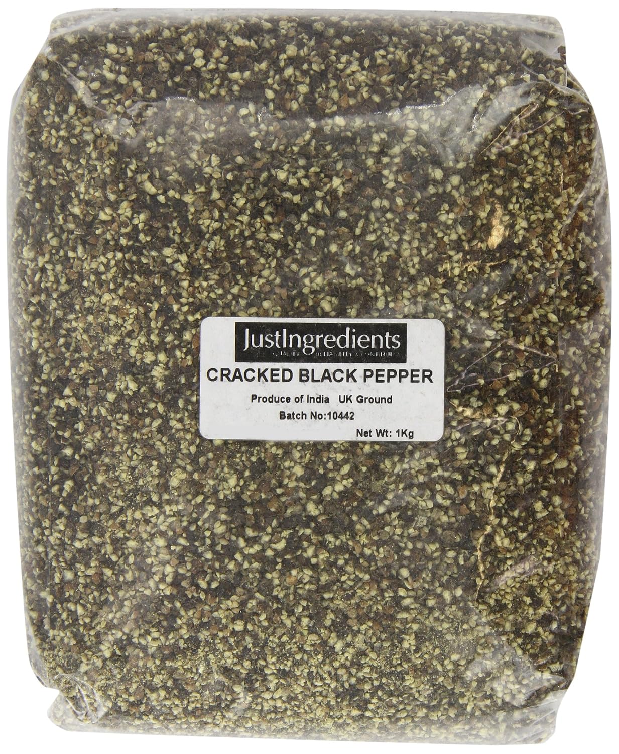 JustIngredients Black Pepper Cracked Loose 1 Kg