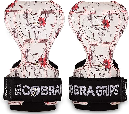 Miniatura 5 de Cobra Grips PRO Weight Lifting Gloves Heavy Duty Straps Alternative with Power Lifting Hooks Padded Wrist Support for Deadlifts & Bodybuilding FIT