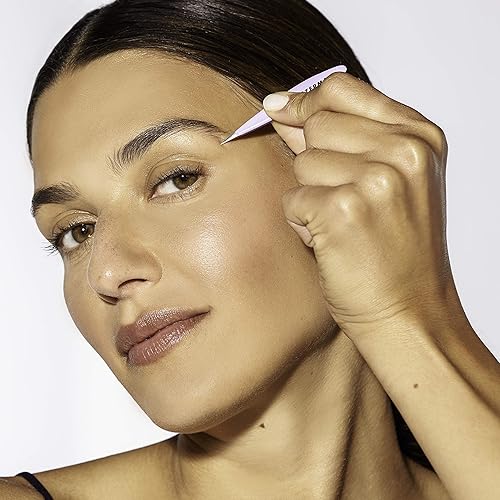Miniatura 5 de Tweezerman Mini pinzas inclinadas y puntiagudas, juego de pinzas para cejas, vello facial, pelos encarnados