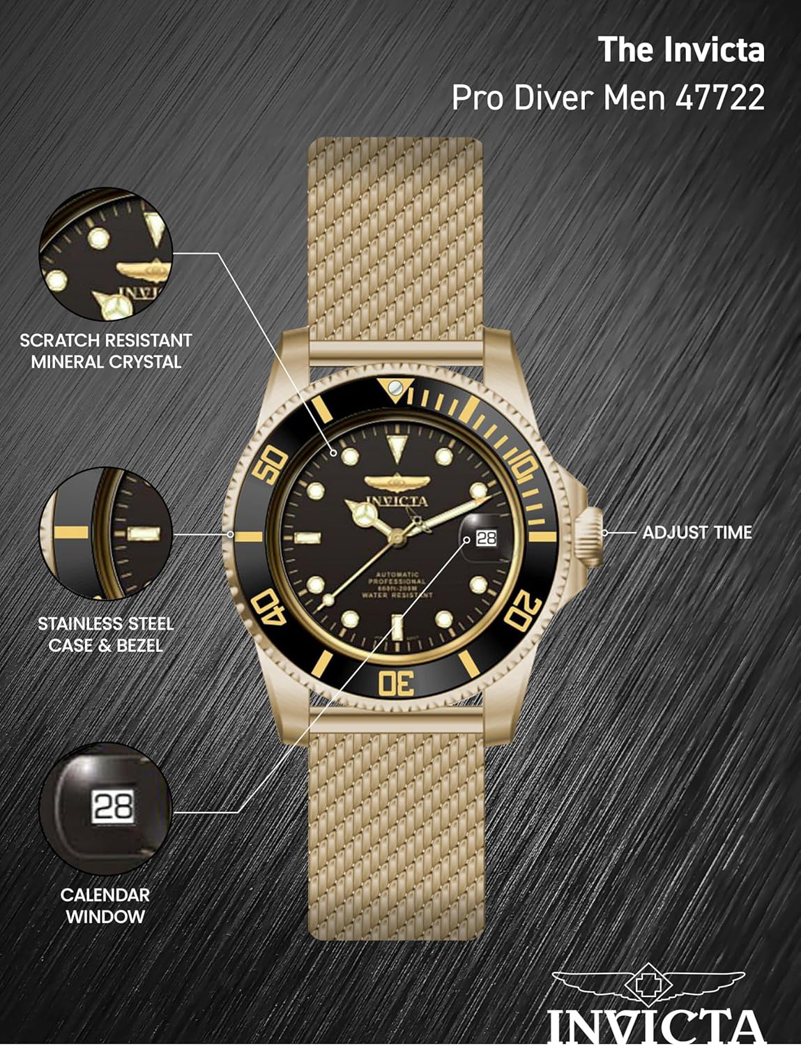 Invicta Men's Pro Diver Automatic Watch