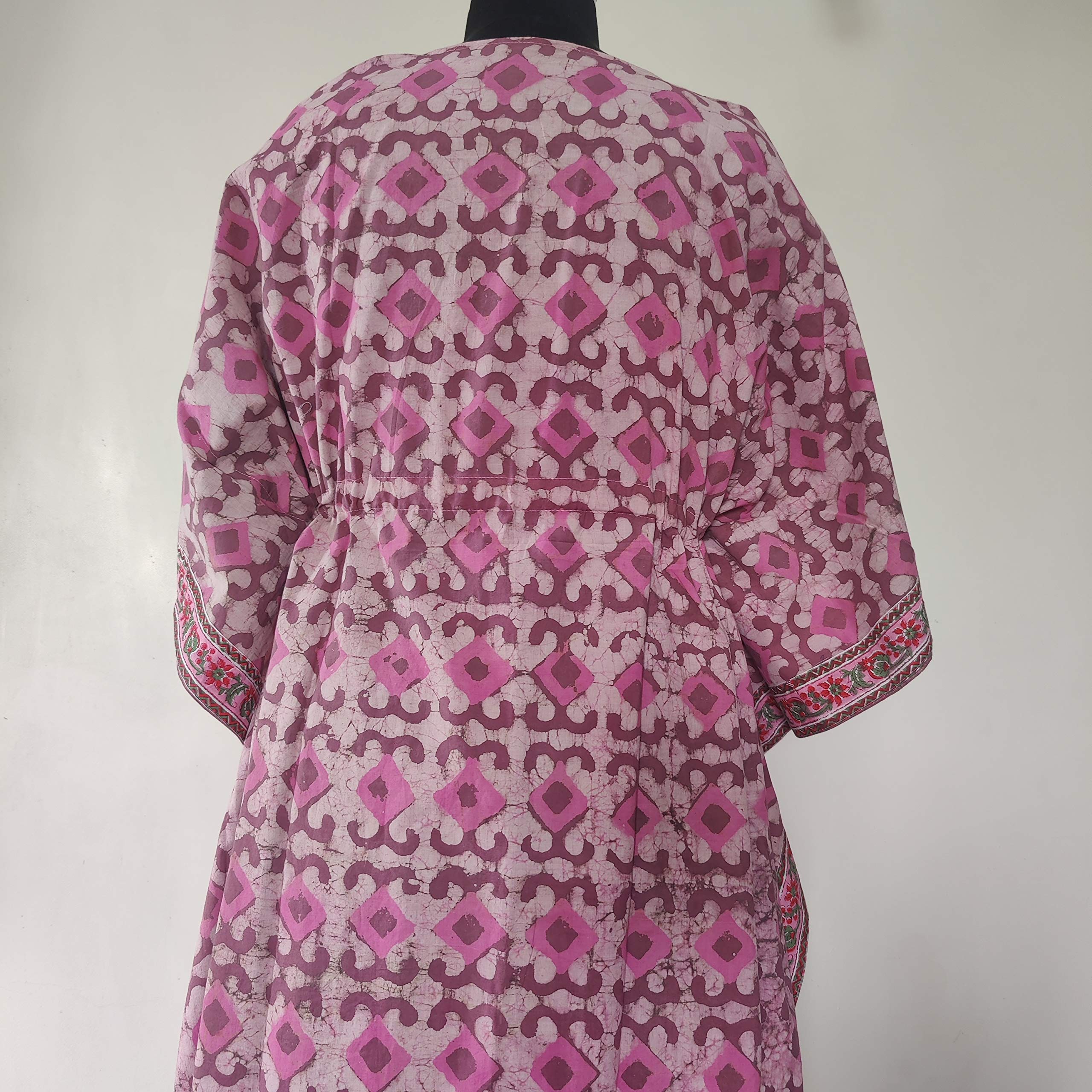 Caftan indiano perfetto abito lungo 48 dimensioni spiaggia copertura up, pigiameria, miglior regalo per lei, kaftano, abito Caftan bello colore stampato Caftan 022