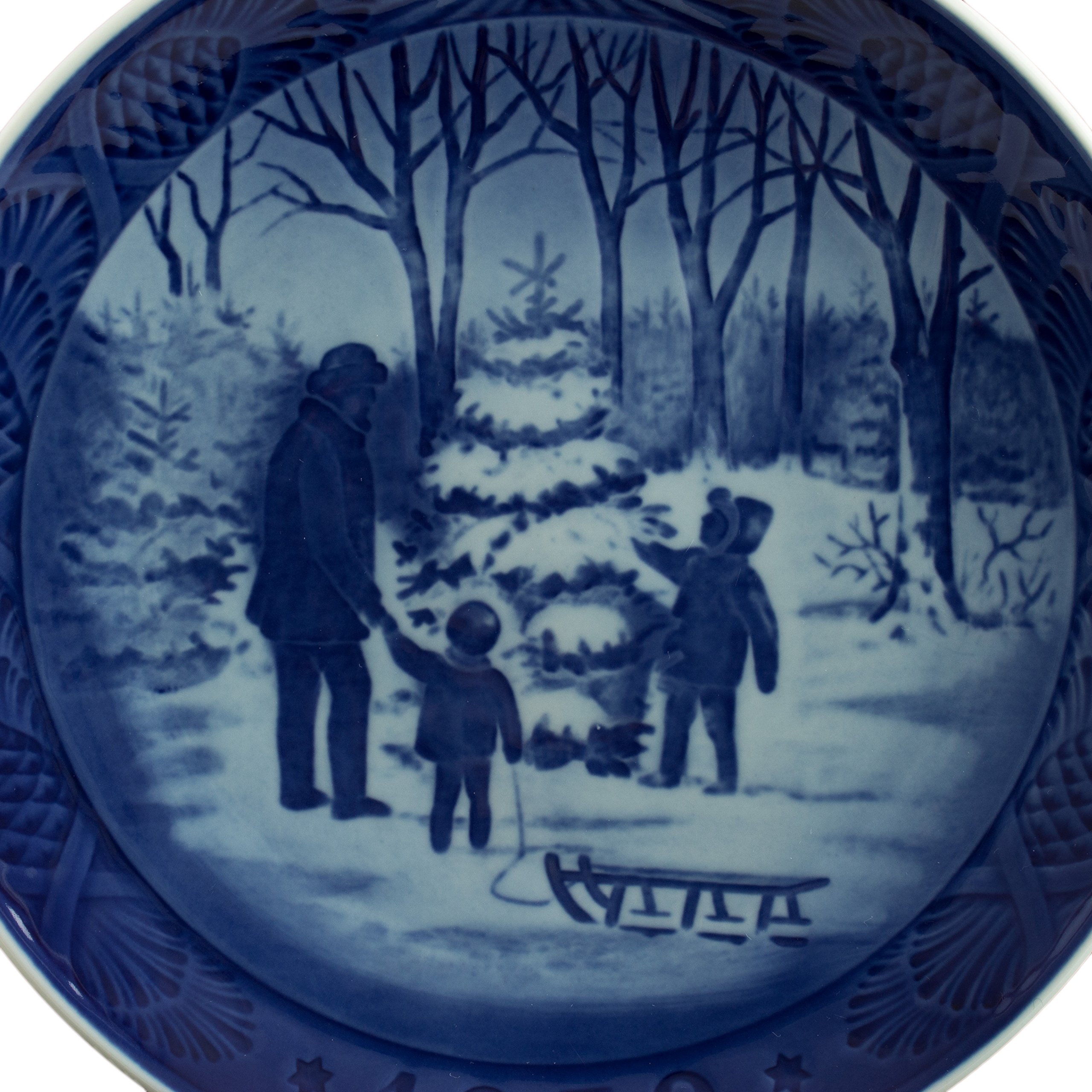 ROYAL COPENHAGEN PIATTO DI NATALE 1979 ORIGINALE PORCELLANA PRIMA SCELTA