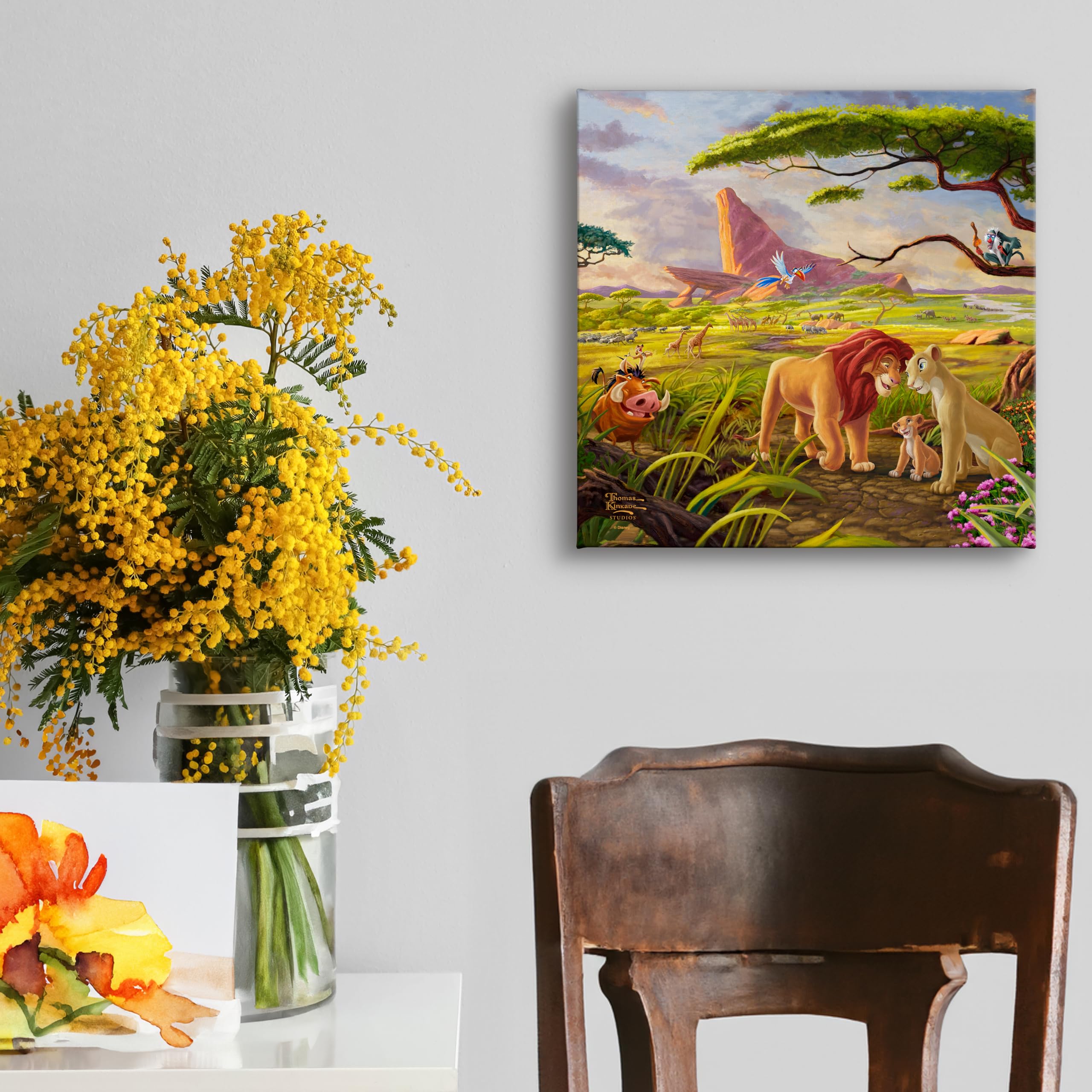Amazon.com: Thomas Kinkade Disney The Lion King Remember Who