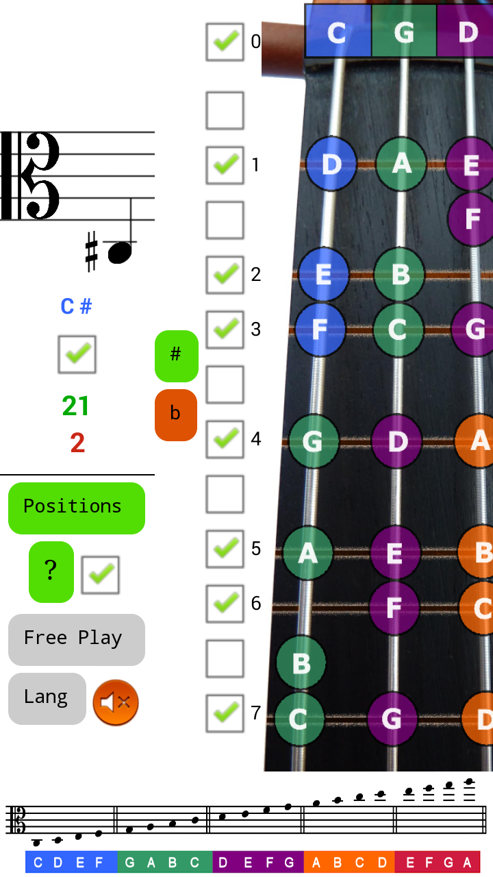 Aplicación Viola Notes Sight Read Tutor en Amazon Appstore