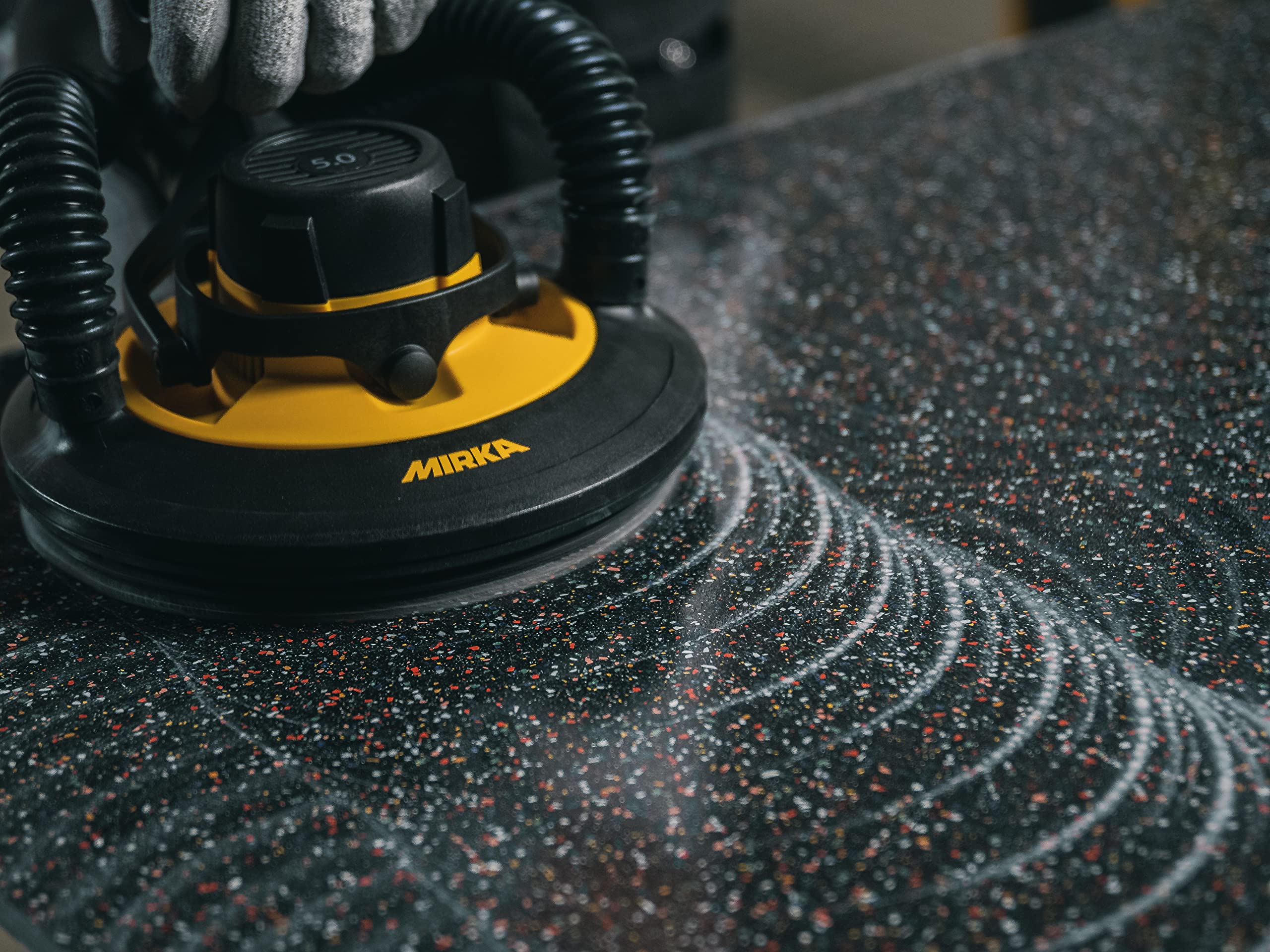 Mirka Abralon Almohadilla lijado pulido 225 mm Soft Grip grano 2000 | Almohadillas Abralon para lijar y pulir laca madera plástico compatibles con lijadoras de techos pack de 10 unidades
