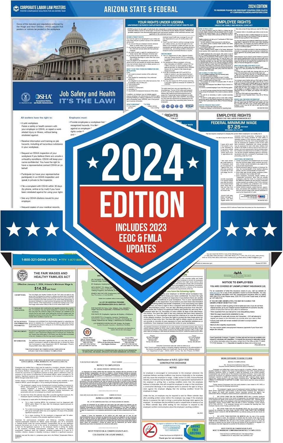 Wall Art Impressions 2024 Arizona State & Federal Labor Law