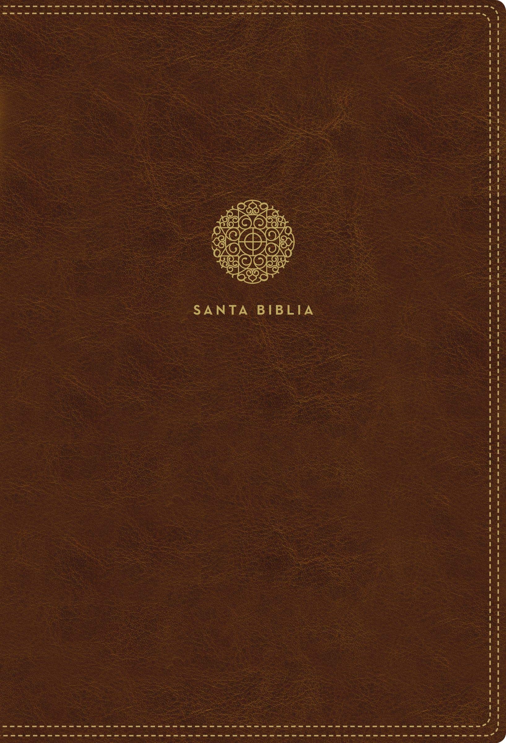 Santa Biblia/ Holy Bible: RVR60 Santa Biblia, Leathersoft, café con índice y cierre/ RV 1960 Holy Bible, Leathersoft, Brown with Index and Closure