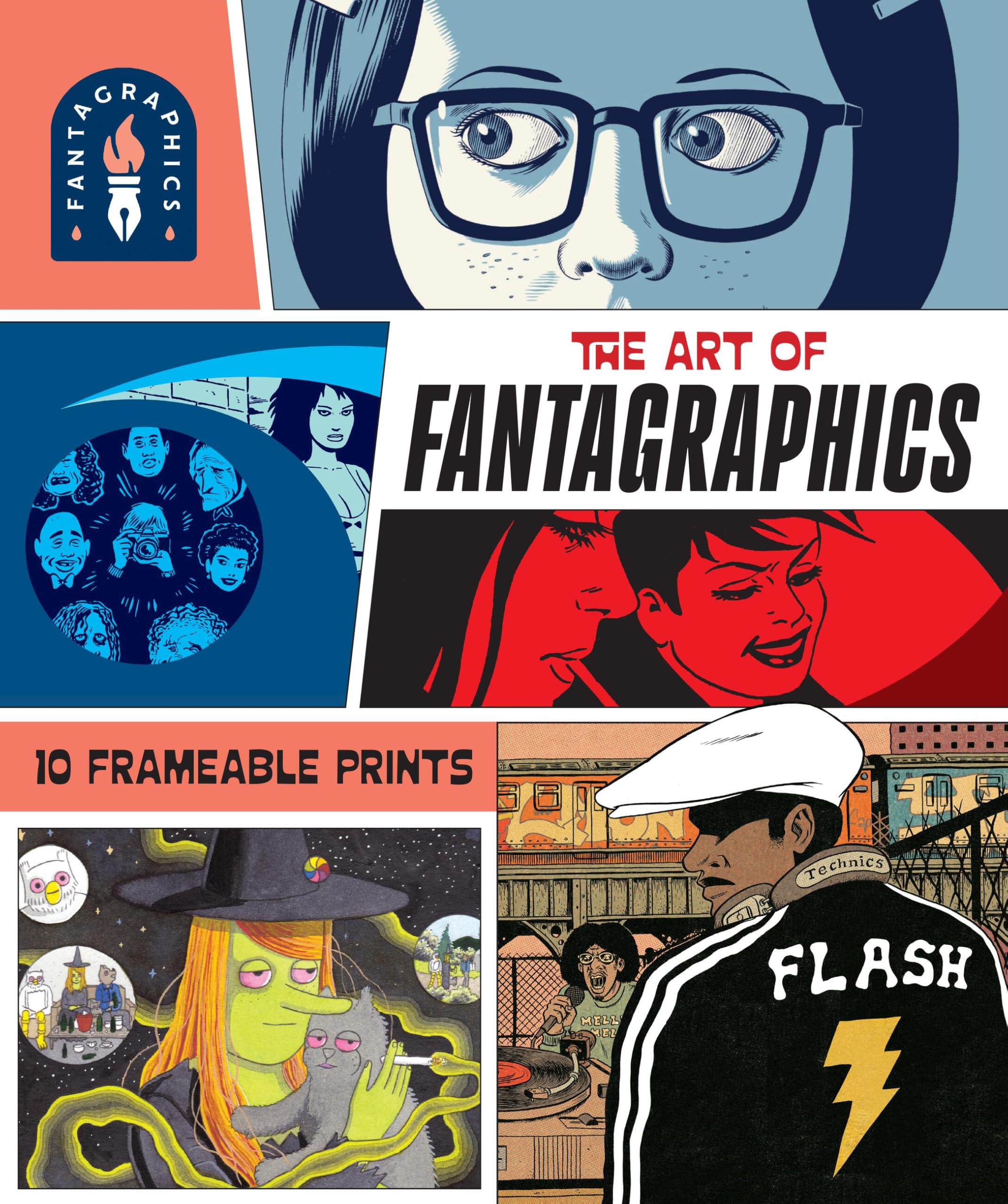 The Art of Fantagraphics Poster Book: 10 Frameable Prints