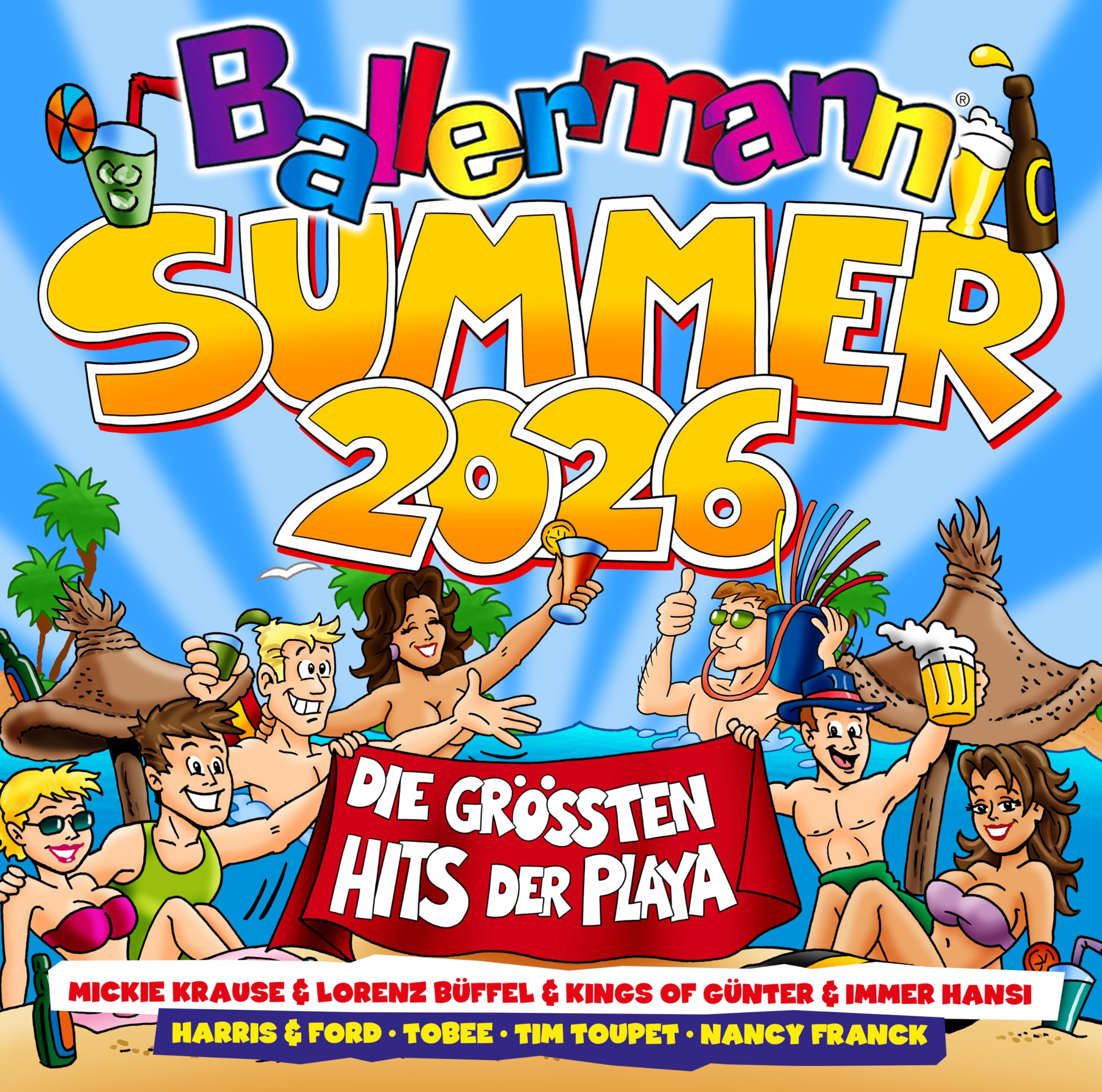Ballermann Summer 2026 - Die grössten Hits der Playa (2CD)