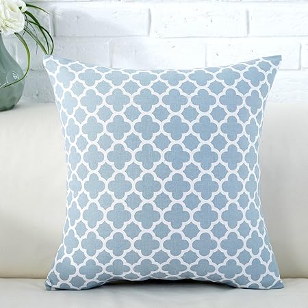 light blue sofa pillows