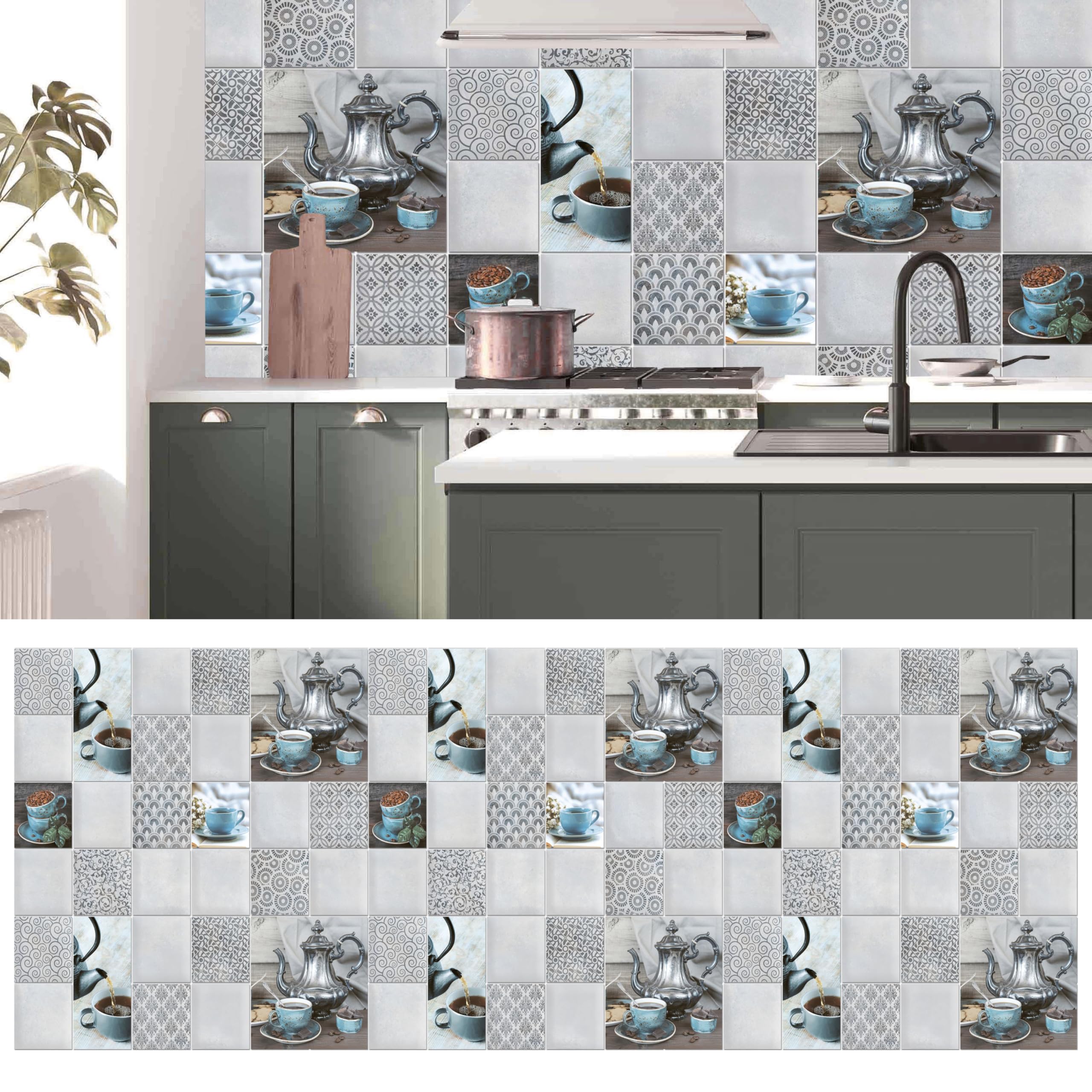 WallDaddy Self Adhesive Wallpaper for Kitchen Wall Oil Proof Wallpaper & Water Proof Grey Wallpaper Short Kitchen Wall Stickers for Home Size (26x100) Cm Little Wall Papers for Kitchen Decoration (B0D8WBYFTX) Amazon Price History, Amazon Price Tracker