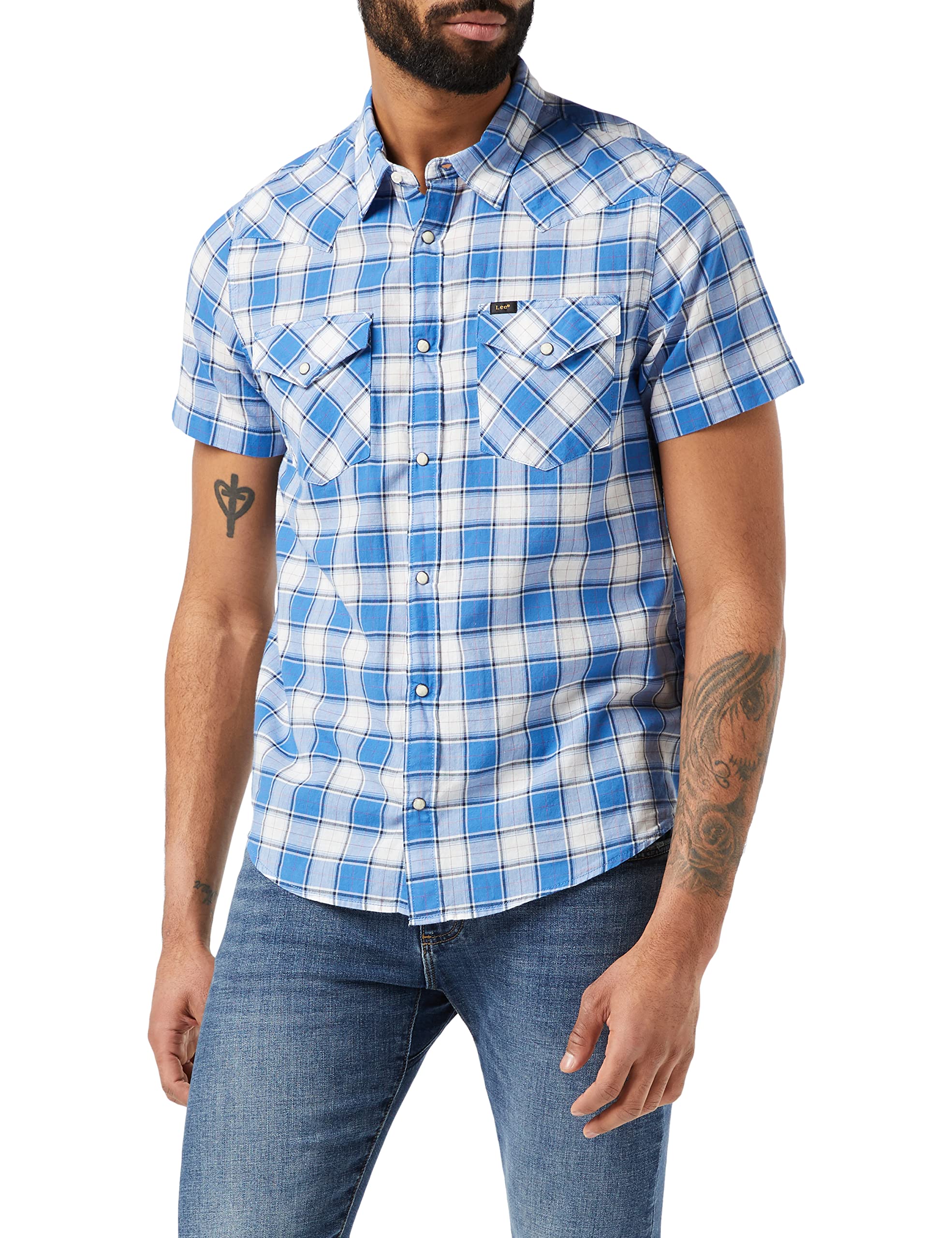 Lee SS Western Shirt Camisa para Hombre