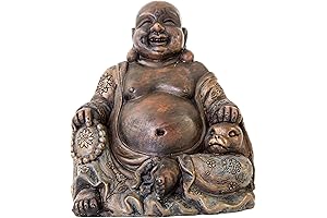 Discover the Tranquility of the BioBubble Origins Series Laughing Buddha Figurine: A Symbol of Contentment