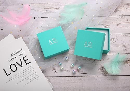 Miniatura 7 de A D. ALLEN & DANMI. AD Jewelry - Brazalete de acero inoxidable chapado en oro de 18 quilates para el amor