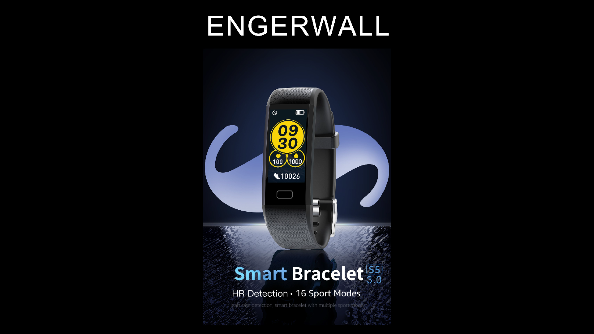 Watch ENGERWALL Fitness Tracker with Heart Rate Temp Monitor on Amazon Live
