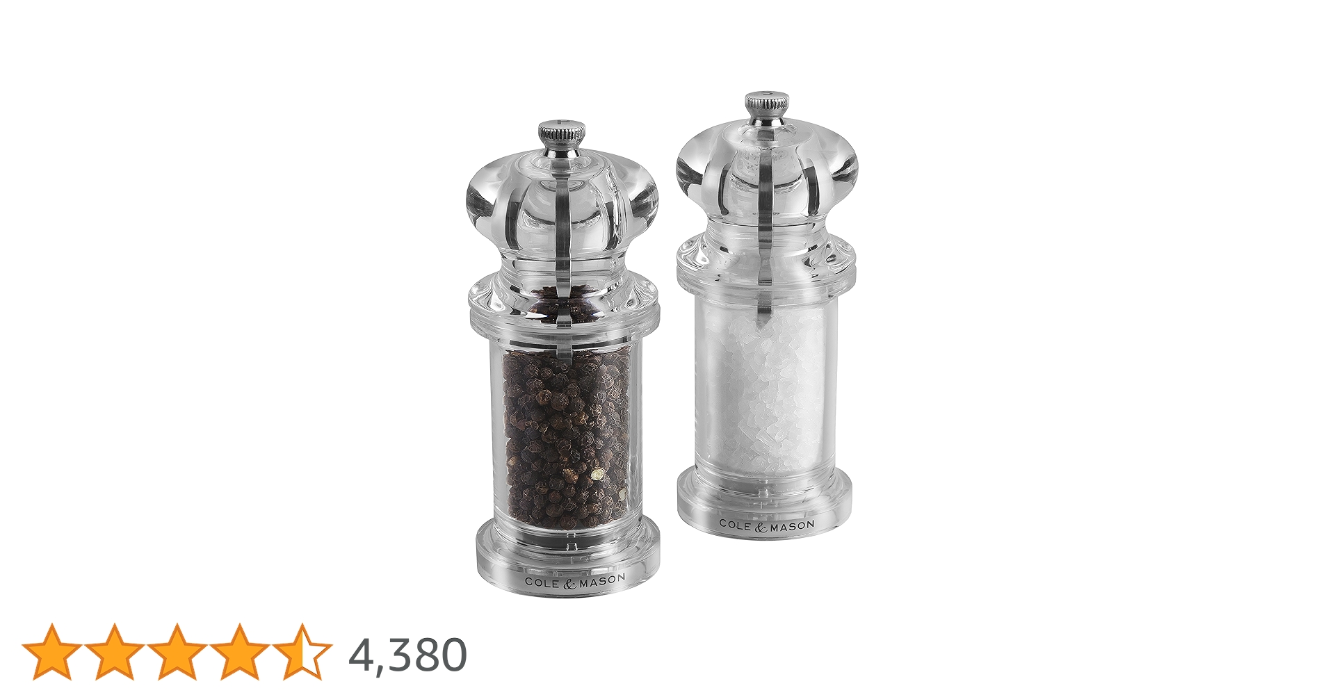 新品未使用！！希少 COLE&MASONコール&メイソン ソルト ペッパー ミル Amazon｜コール&メイソン ソルト・ペッパーミルセット 505