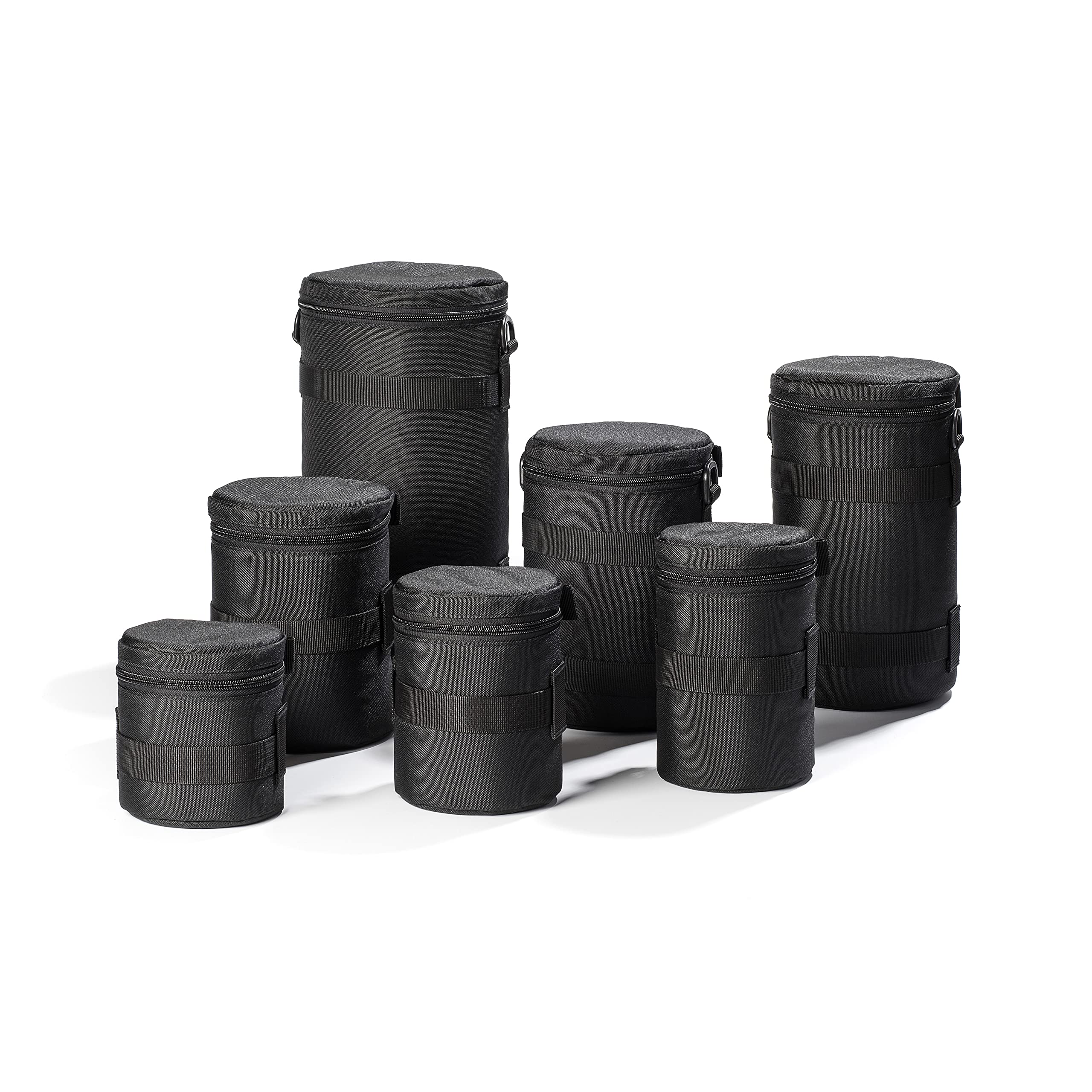 EasyCover Custodia per obiettivi, dimensioni: 80 x 95 mm, colore: nero