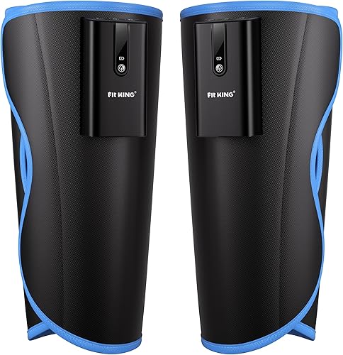 Miniatura 8 de FIT KING Masajeador de pantorrillas inalámbrico mejorado para circulación, masajeador de compresión de piernas recargable para aliviar el dolor