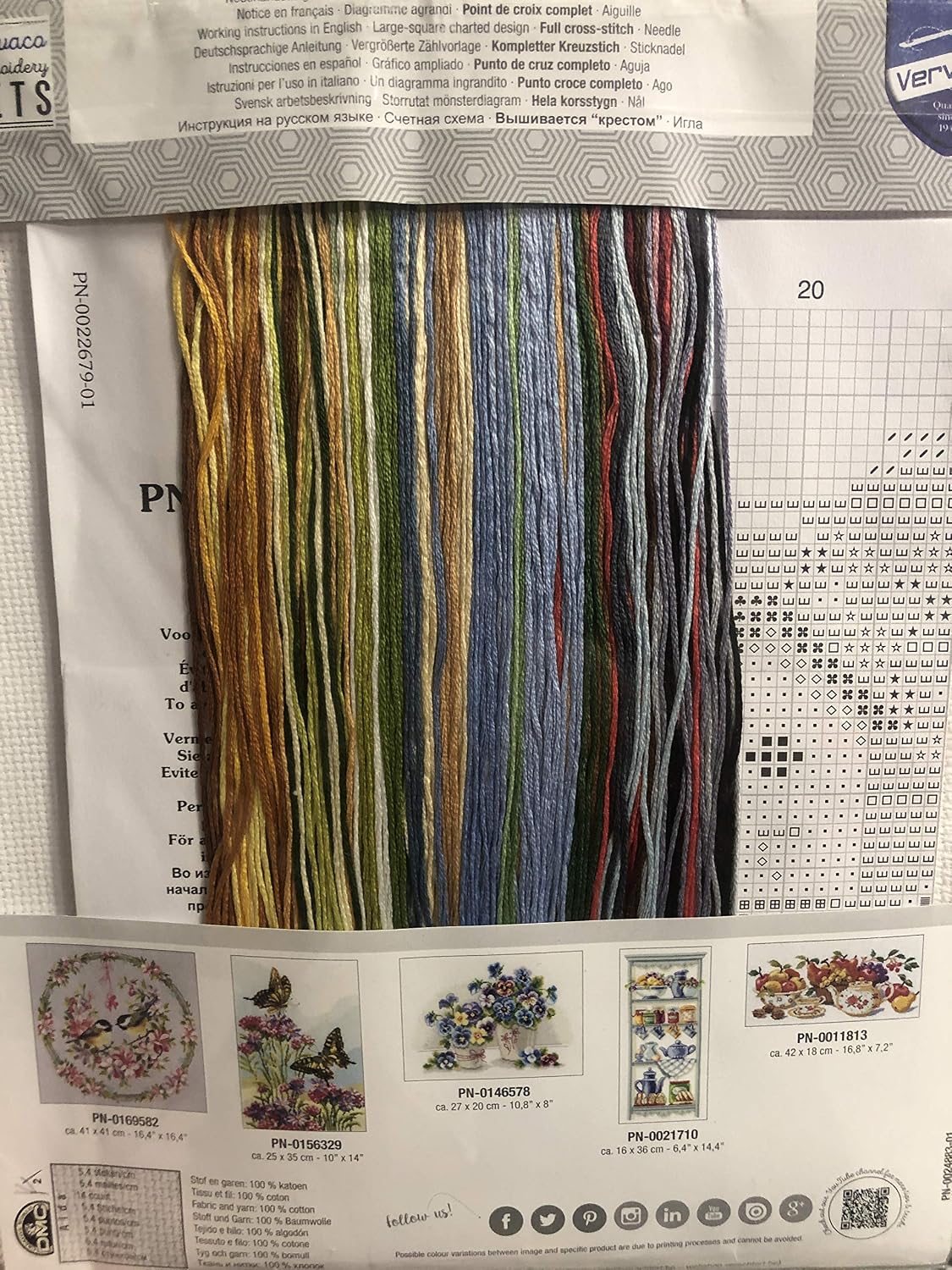 Vervaco Counted Cross Stitch Kit My Garden Shed 12.8" x 10.4"