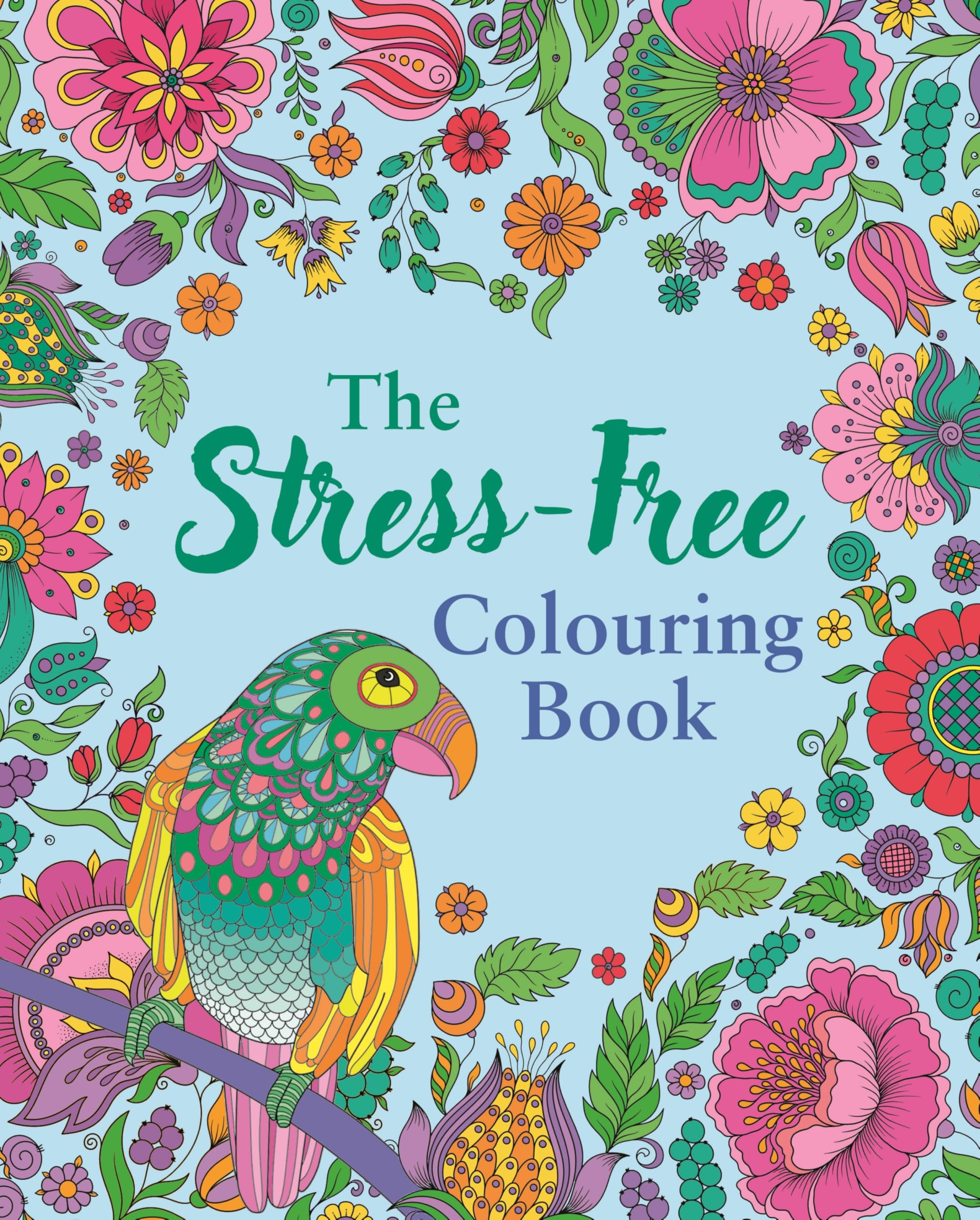The Stress-Free Colouring Book: Includes 45 Soothing Designs (Arcturus Creative Colouring)