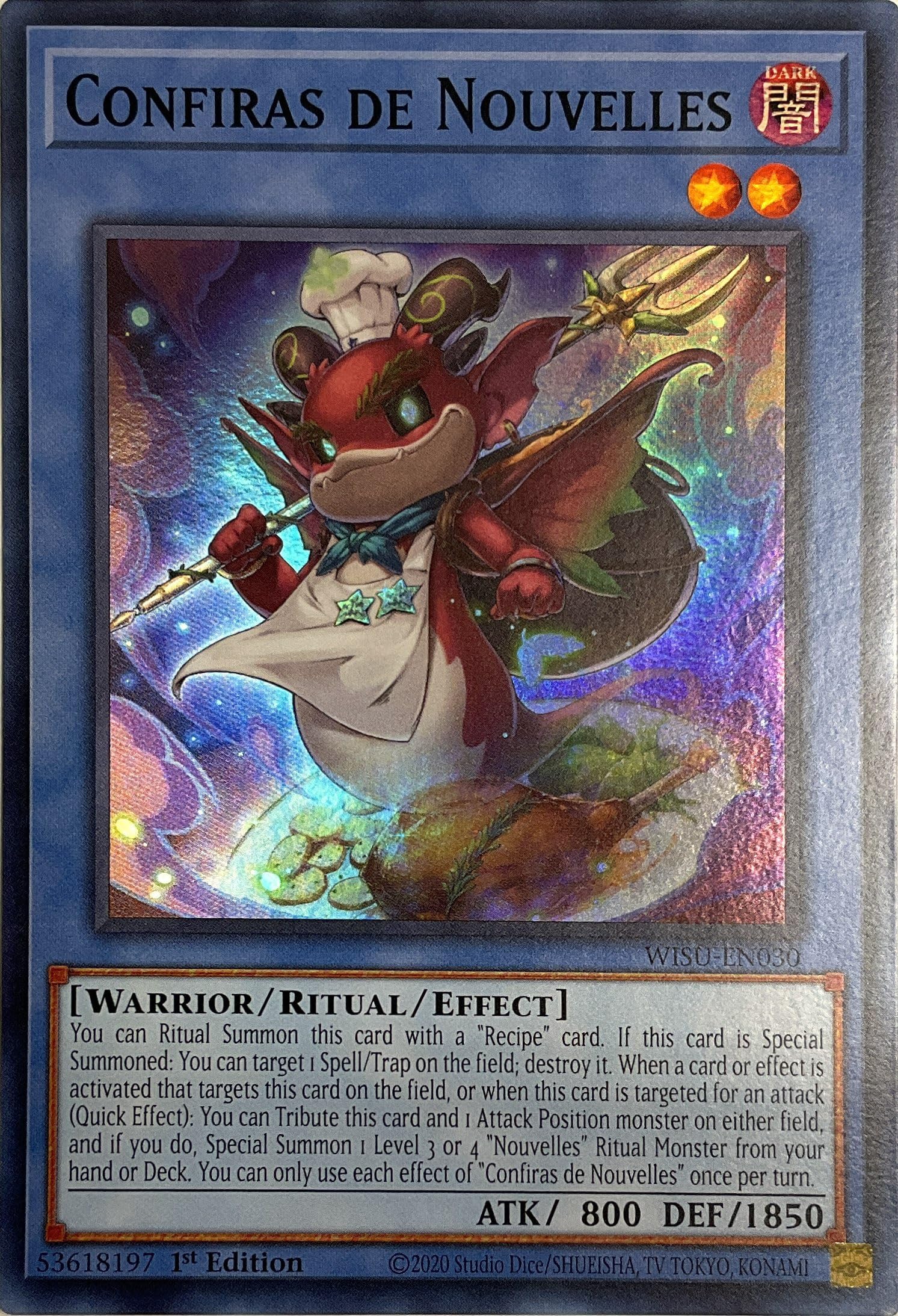Confiras de Nouvelles - WISU-EN030 - Super Rare