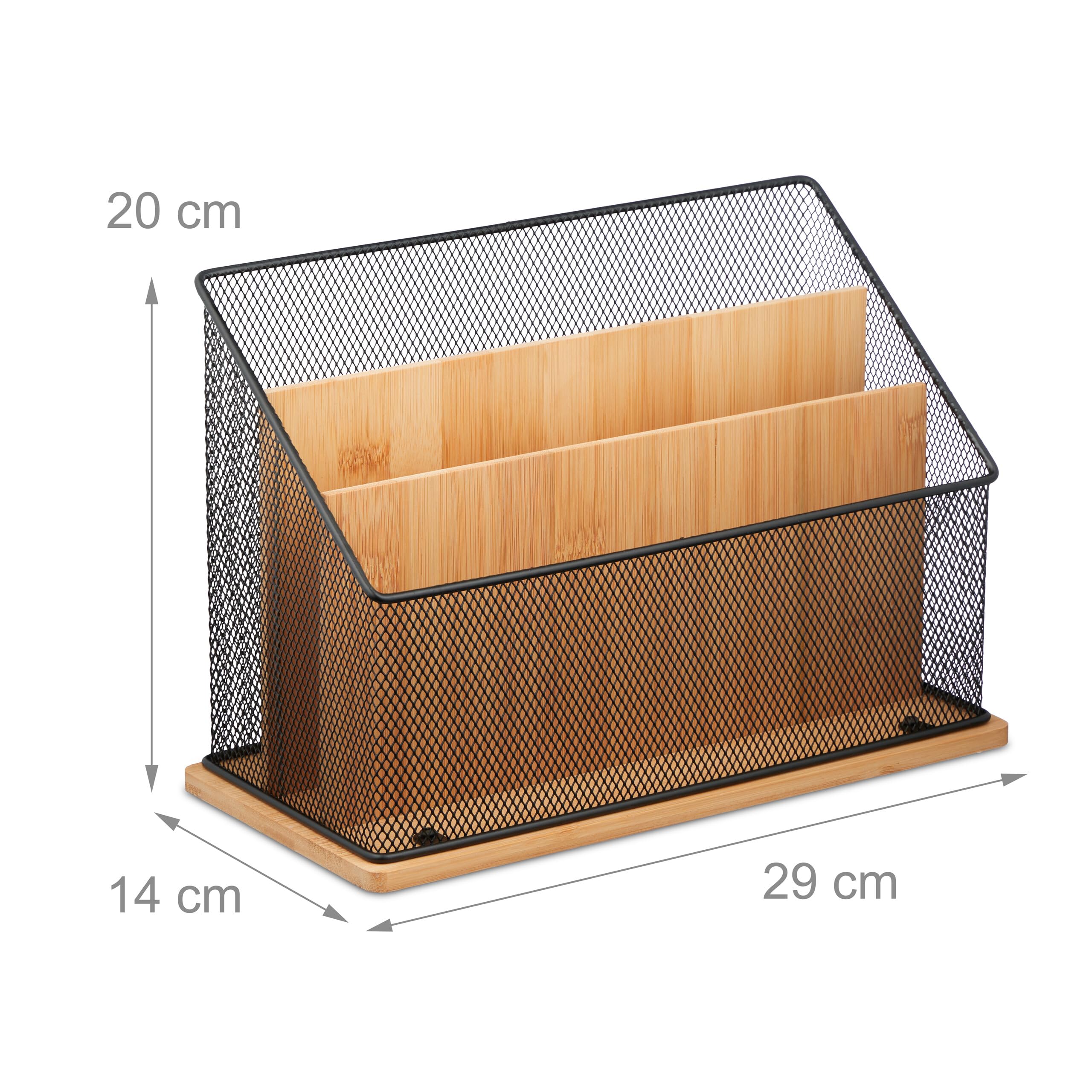 Set Da Scrivania Relaxdays Set Da Organizer Da Scrivania, In