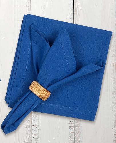 Miniatura 6 de Servilleta de algodón de 18 x 18 pulgadas, color aguamarina, servilletas de uso diario, servilletas de algodón, servilletas de boda, servilletas de