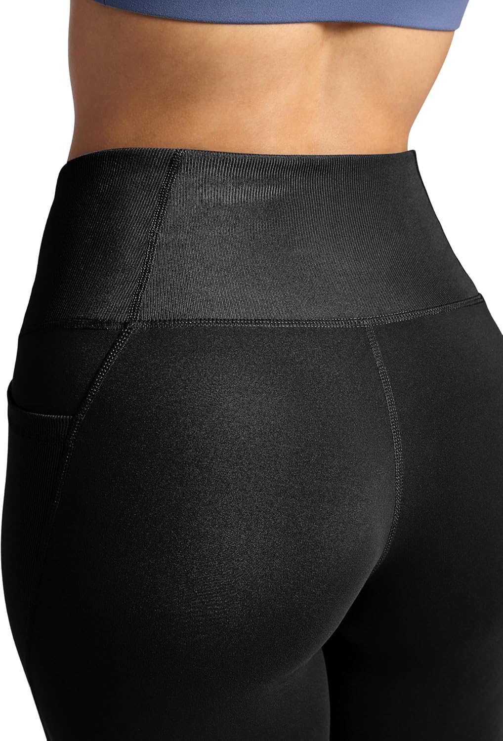 Gaiam Womens Rib Mix High-Rise 7/8 Legging, Slim Fit, 25” Inseam, Stretch Midweight Performance Material - Image 5