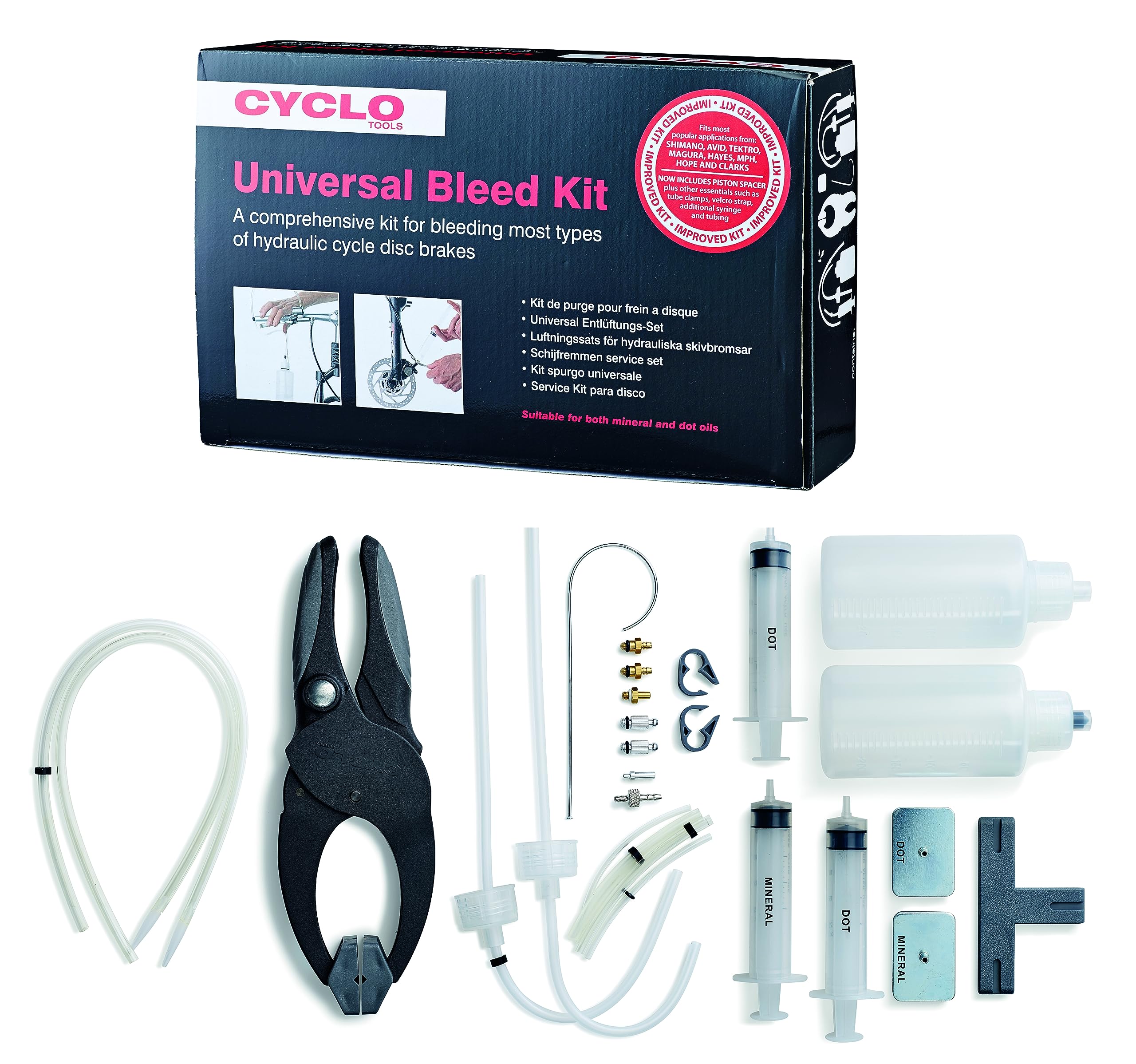 Cyclo Tools Entlüftungskit Bremsen Universal,TL06327