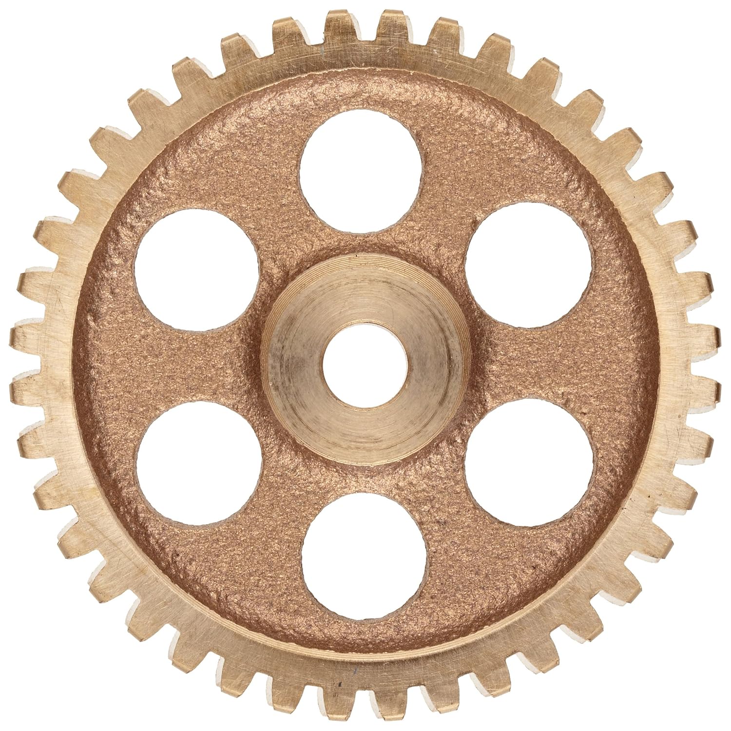 Boston Gear G1040 Worm Gear, Web with Lightning Holes, 14.5 PA Pressure Angle, 0.313" Bore, 60:1 Ratio, 60 TEETH, RH