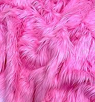 Vista 8 de EOVEA Tela de Piel Sintética Lanuda por Yarda – 60" de Ancho Material de Piel Sintética Esponjosa y Suave para Costura, Manualidades, Disfraces