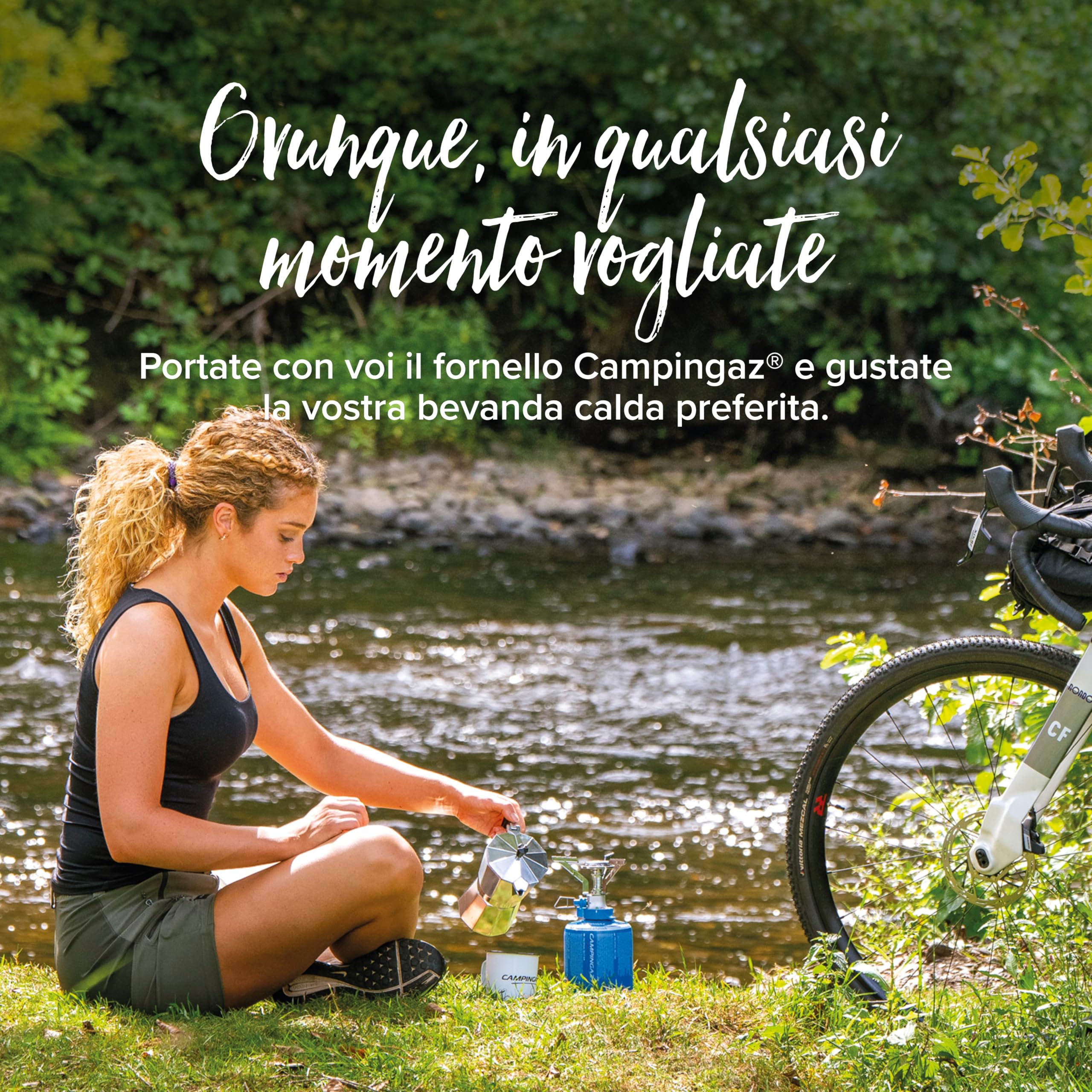 Campingaz Fornello Twister Connect PZ Euro 1| con Attacco Easy Clic e Funzione Dual Lock | Fornello a Gas Leggero a 1 Fuoco | Bruciatore Singolo | 2900 W | per Campeggio, Festival ed Escursionismo