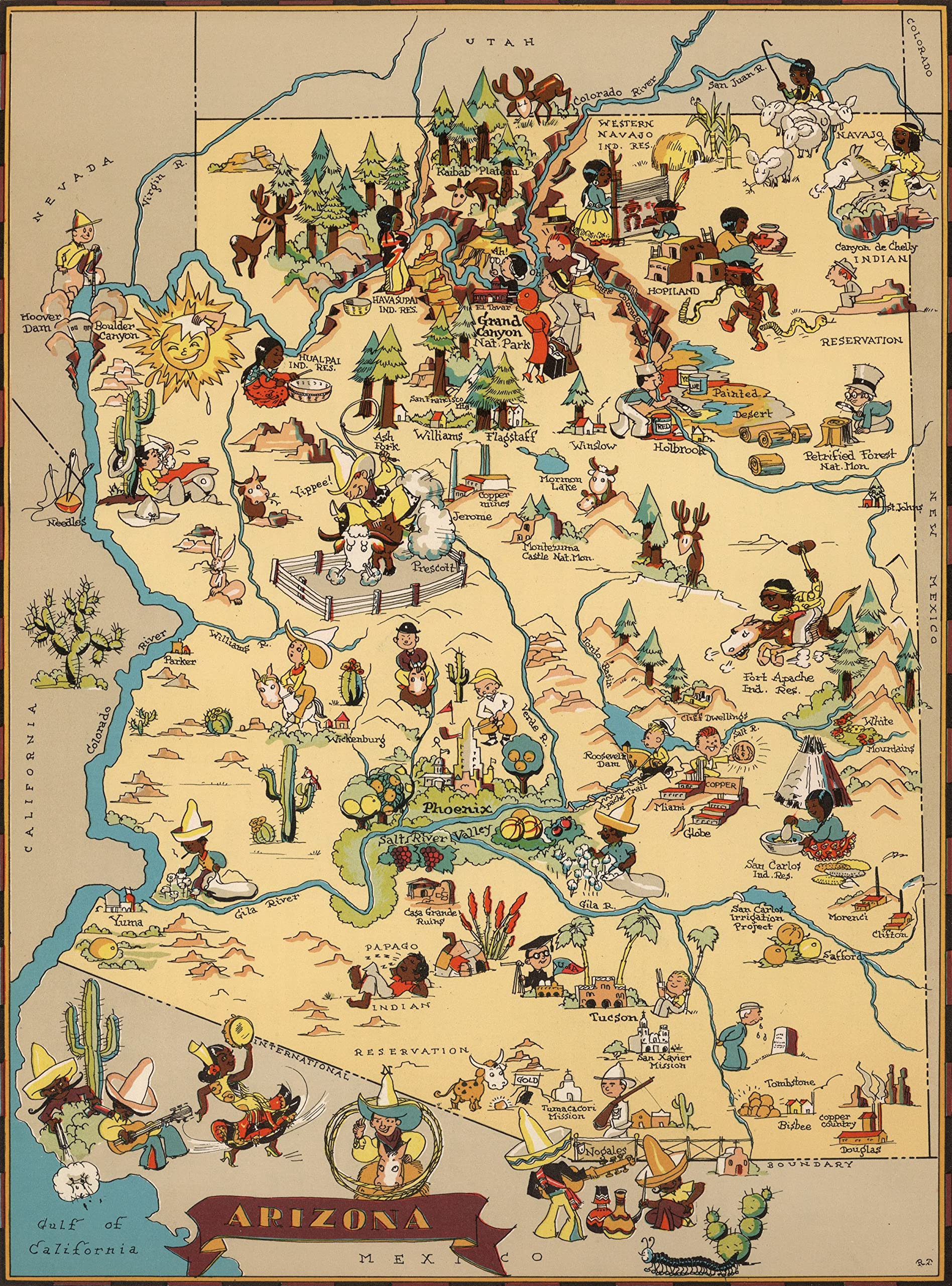 Puzzles for Adults 1000 Pieces Arizona Wooden Map Jigsaw Puzzle Games USA of State Puzzle Map Decorate