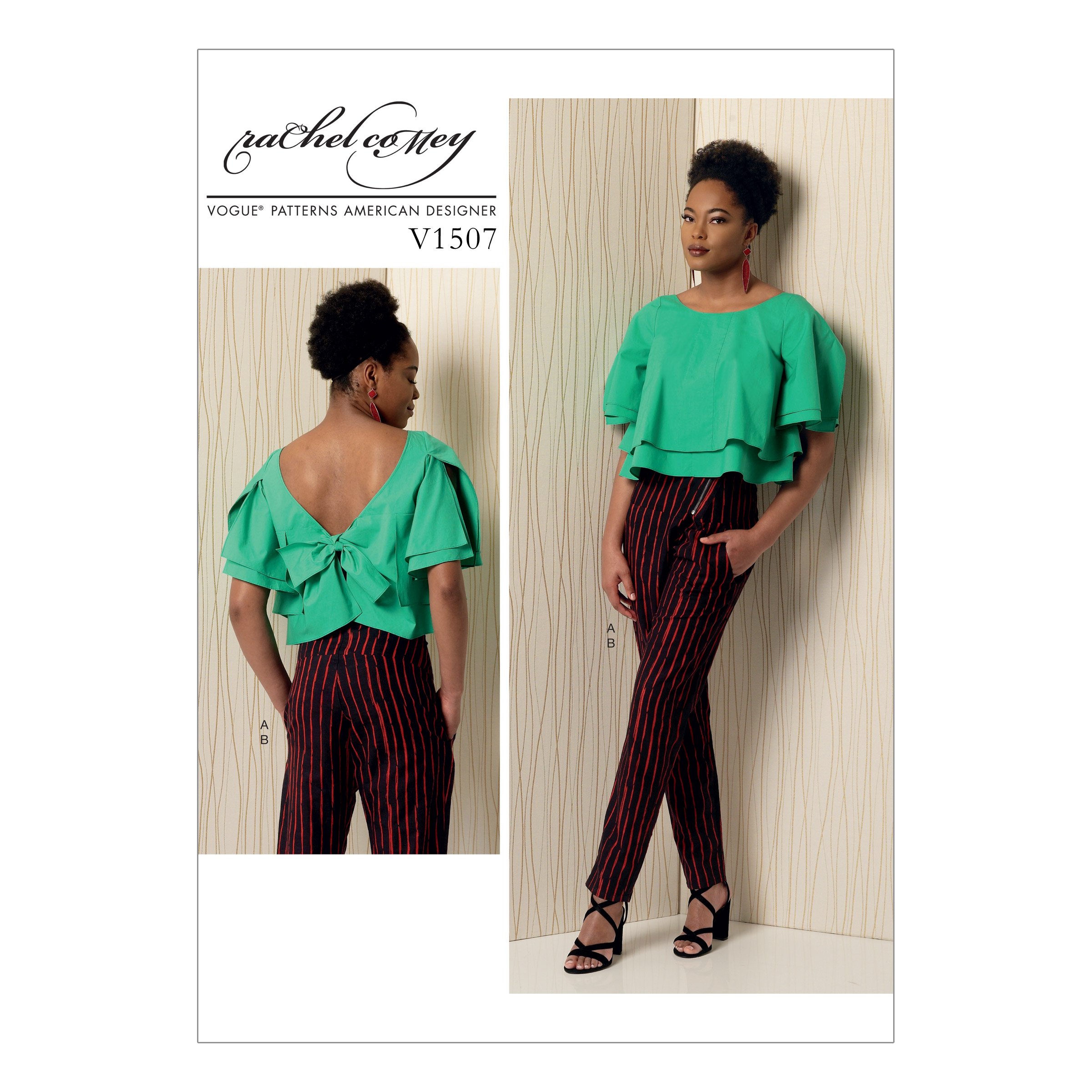 Patrons de haut et pantalon femme pour coudre une tenue de bureau
