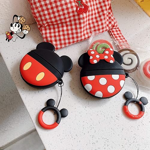 Miniatura 5 de COCOMII Funda de dibujos animados compatible con AirPods Pro, de silicona, divertida, delgada, mate, linda animación divertida, alivio del estrés,