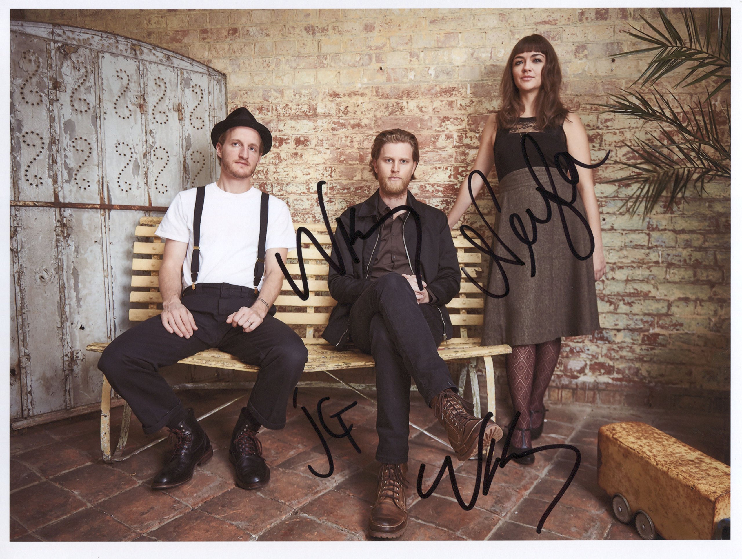 The Lumineers (Band) Signed Photo 1st Generation Print Ltd 150 + Certificate (3)