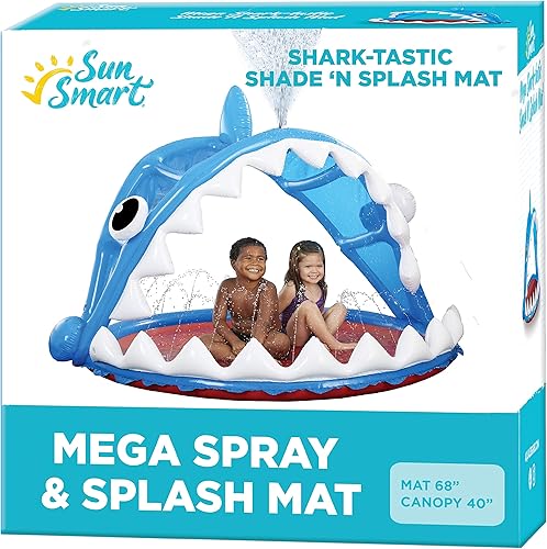 SunSmart Who Owl - Aspersor de bolas de Mega-Spray - Aspersor inflable gigante para niños con más de un 200 más de agua