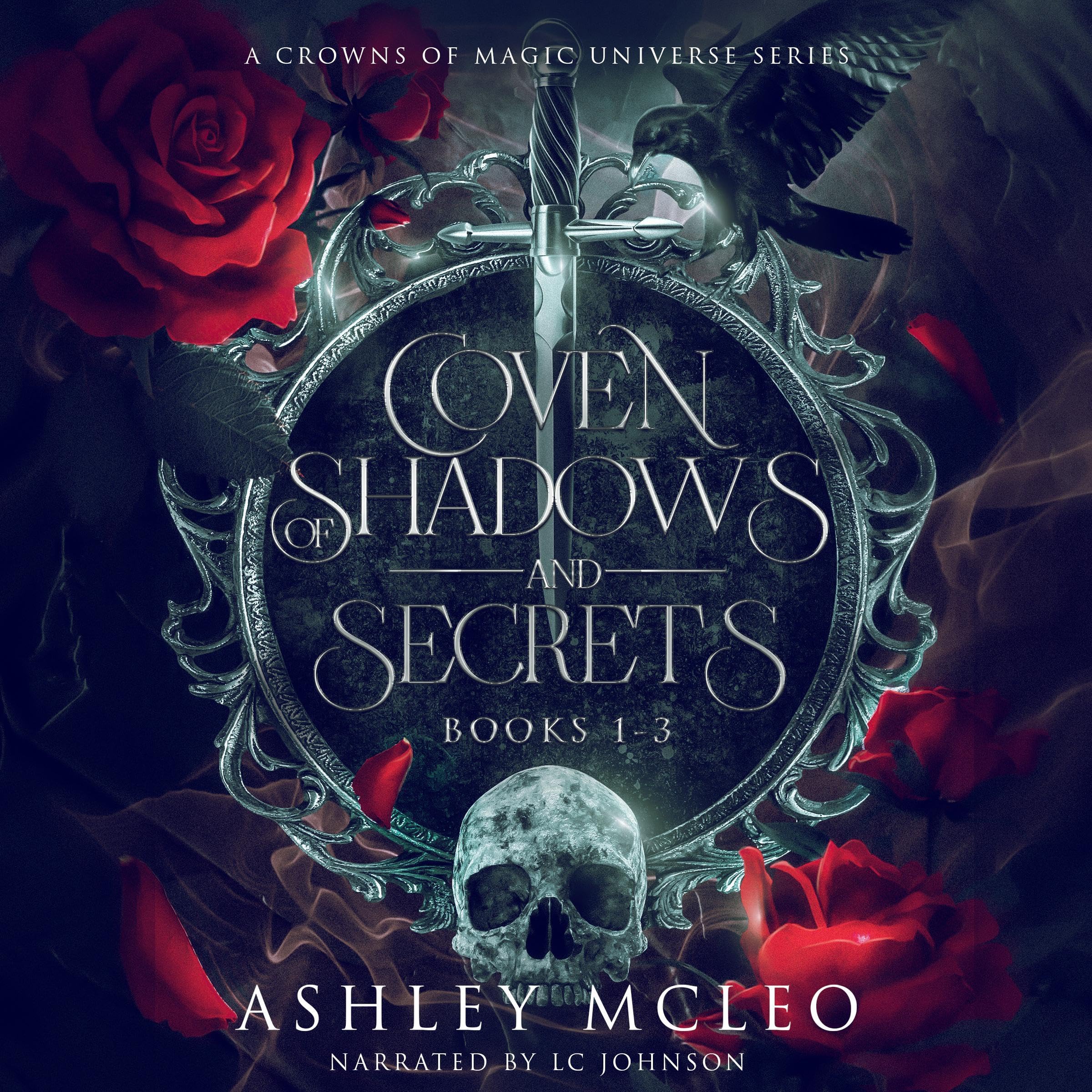 Cover art for Coven of Shadows and Secrets Series, Books 1-3