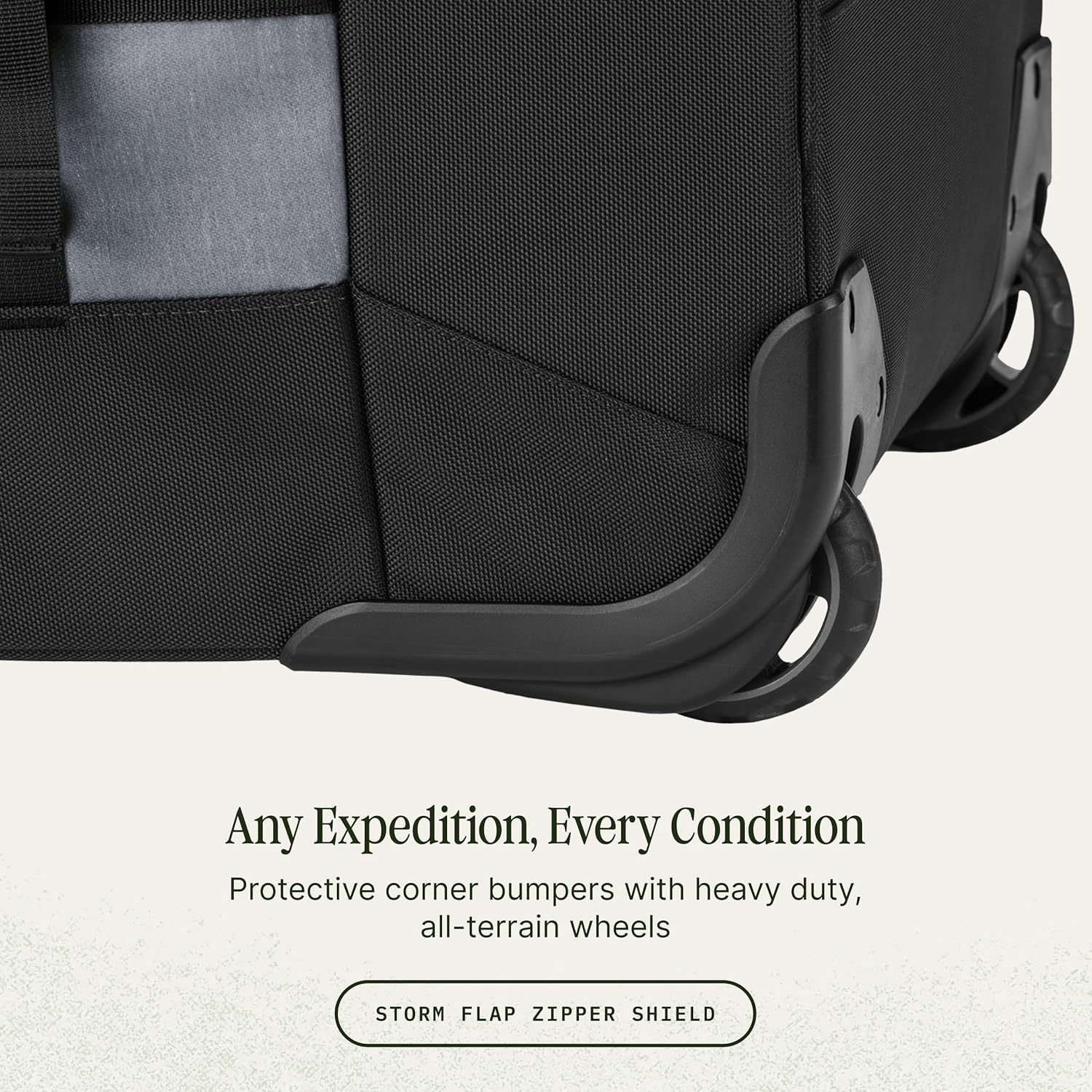 Eagle Creek Cargo Hauler XT Wheeled Duffel - Wheeled Backpack Duffel - Deployable Backpack Straps - Lockable U-Lid & Easy Access Compartment - 32" - Charcoal